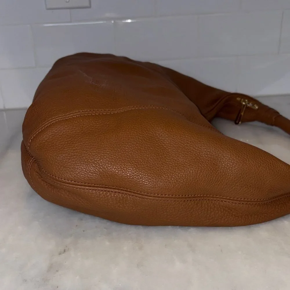 Michael Kors Bag Purse Handbag Pebbled Leather Hobo Large Shoulder Bag